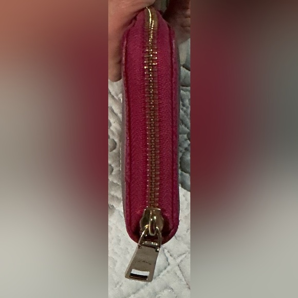 Coach Pink and Brown Women's Wallet - Picture 6 of 11